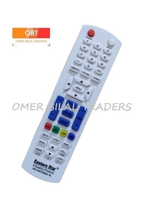 National GL TV Remote Control Old TV Remote