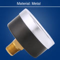 Water Pressure Meter Pressure Gauge Air Pressure Meter air and other materials use for Fuel Air Or Water 0-200psi / 0-14bar NPT. 