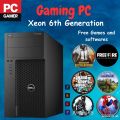 Dell Precision T3620 Gaming PC Tower Xeon 6th Gen, 8GB DDR4 RAM, 128GB SSD, 500GB HDD, 2GB Graphics. 