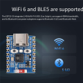 Esp32 C6 Zero M Development Board Wifi 6 Esp32 Mini Module Dual Processor Supports 2.4Ghz Wifi Bluetooth Le Module Blue. 