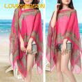 Loveseason Lady Beach Scarf Vintage Shawl Wrap Women Beach Shawl. 