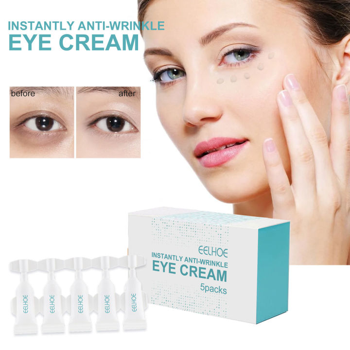 EELHOE Instant Anti-Wrinkle Eye Cream Deep conditioning, lightens fine lines, dark circles, and moisturizing eye cream