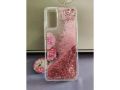 For Samsung S20 Plus Back Cover Water Glitter Shiny Soft Silicon with free pop socket Case for Girls. 