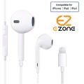 In Ear Lightning Connector Handfree for iPhone Handsfree Wired Earphones with Mic for iPhone 7 to 14 Pro Max and iOS Devices. 