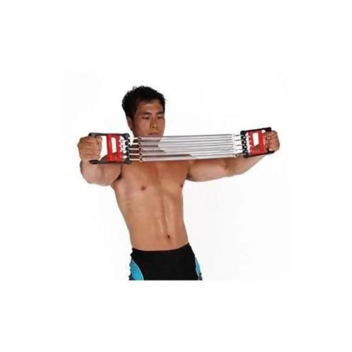 2In1 Springs Chest Muscle Expander - Silver | Daraz.pk