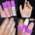3colors Highlighter Glitter Fairy Powder Contour Shading Powder Shimmer Highlighter Stick Illuminator Makeup For Face Body. 