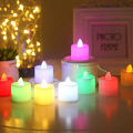 Pack of 6 Pcs LED Candles, Realistic Tea Lights Candles, LED Tealight Candles, Flickering Bright Tealights, Battery Operated Candles, Flameless Candles For Party Decor & Celebrate Candle Light Dinner. 