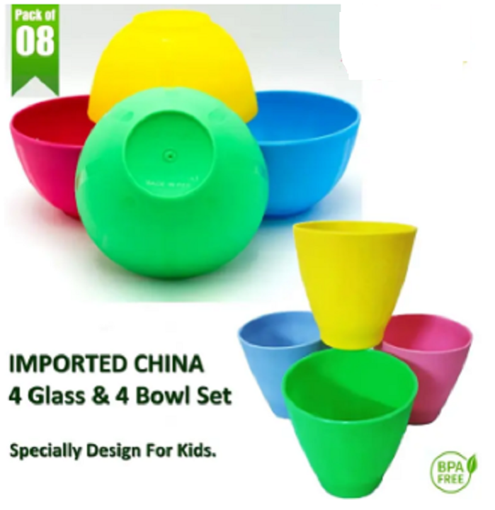 4%20Plastic%20glass%20+%204%20Imported%20bowl-%20Imported%20plastic%20/%20Stylish%20and%20Durable%20Plastic%20Bowls/Glass%20Set%20-%20Image%203