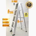 Almunium Seeri Ladder 5 Ft House Hold 5 Step Folding Ladder. 