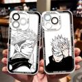 Phone Case For Infinix Hot 20 20S 20I 10S 10 Play 12 Pro Note 10 Pro Casing Angel Eyes Jujutsu Kaisen Soft Clear Japan Anime Square Shockproof Silicone Camera Protective TPU. 