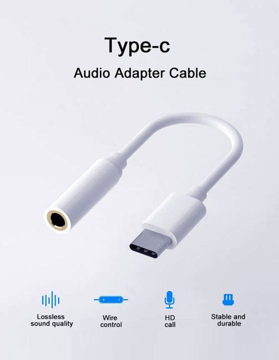 Type C Handsfree Connector for TypeC Samsung Audio Adapter (Premium Quality)