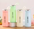Water Bottles, Water bottle for Girls, Insulated Glass/Plastic Double Walled Keeps Water Cold and Hot for Hours, Easy to Carry for Walking, Hiking, School, etc, 410ml.. 