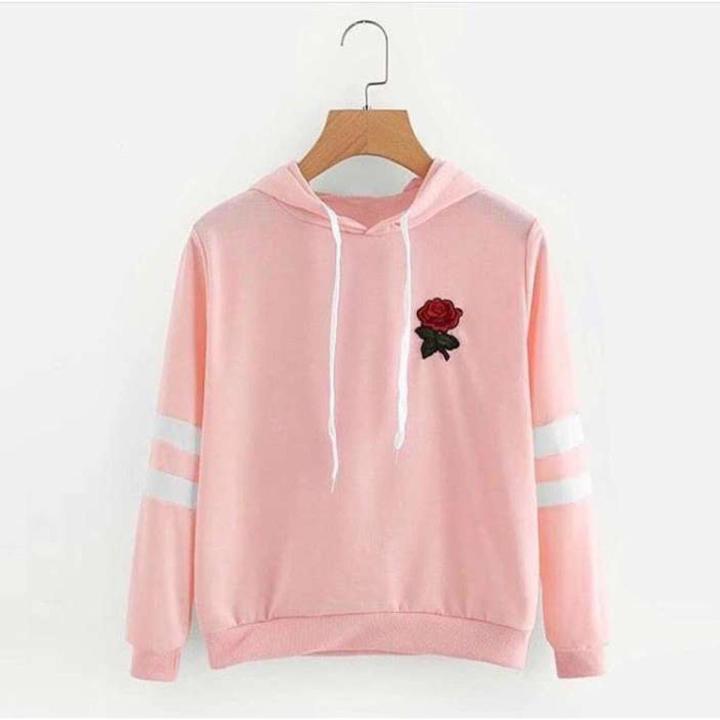 Hoodie with stripes on sleeves best sale