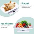 Digital Small Scales for Weighing kitchen items and small pets. 