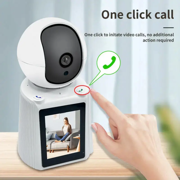 GSS%20C1%20Video%20Calling%20Smart%20Wifi%20Camera%202.8%20Inch%20IPS%20Screen%20FHD%201080P%20One-Key%20Call%20IP%20Camera%202%20way%20Video%20Call%20Wireless%20PTZ%20Baby%20Monitor%20Camera%20-%20Image%202