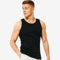 Black Banyan for Men and Boys - Sleeveless Vest Baniyan for Gym, Casual Wear, and Daily Use. 