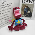 Cartoon Boxy Boo Toy Scary Game Peripheral Red Robot Filled Plush Holiday Gift Collection Dolls. 