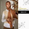 Modern Modest Premium Luxury Georgette Chiffon Hijab Set for Women - 72L x 28W Inches. 