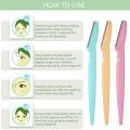 Tinkle Razors With Safety Cover For Facial Hair And Eyebrow For Ladies/Girls/Women, Touch-up Lip Razer, Sharp Mini Makeup Shaper, Twinkle Beautiful Eyebrows Trimmer, Hair Removal Makeup Accessories, Body & Face Facial Razors, Tweezers & Razors. 