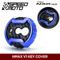 1 【Footprint】 NMAX V1 IGNITION KEY COVER T-5412 CARBON DESIGN / IGNITION COVER FOR NMAX 2019 SPEEDMOTO. 