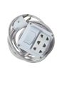 Extension Board with 2-pin 3 Sockets Female Male Electric Plug Flexible Extension Cable HQ 40/76 Wire 3 Sockets Extension Board. 