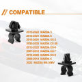 10Pcs Car Hood Prop Rod Clip Auto Fastener Hood Bonnet Prop Rod External Testing For Hood Vehicle Car Accessories. 