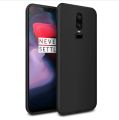 OnePlus 6 Soft Matte Black Back Cover. 