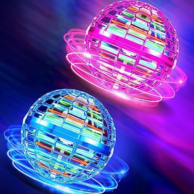 Flying Spinner With RGB Light, Drone for Kids Hand Operated , UFO Magic Toy  ,1 Pro Flying MAGIC Ball Toy.