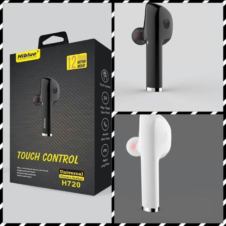 Supreme Quality Hiblue H720 Wireless Bluetooth Mini Bluetooth Handfree Bluetooth Headphones Bluetooth Handsfree  Mini bluetooth Wireless Bluetooth Hi blue