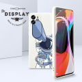 Hontinga for Infinix Zero 20 Back Cover Free Holder Beautiful Butterfly Soft Wavy Case Camera Protection Transparent TPU Phone Cover. 