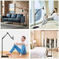 RMG TRADERS Tabletop, Adjustable Portable Foldable Floor Stand Tablet Mobile Stand. 