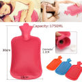 Thick Silicone Rubber Hot Water Bottle Irrigation Hand Warmers Warm Palace Bag. 