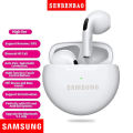 【Ready Stock+FREE Shipping+COD】Samsung Pro 6 TWS Wireless bluetooth headset with Mic Fone Bluetooth Earphones Sport headphones Pro6 Headset for iPhone Xiaomi Earbuds. 