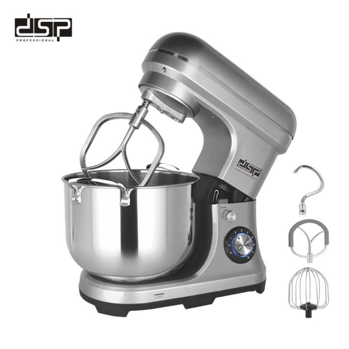 DSP%20KM3059%20Stand%20Mixer%202000W%2010L%20Multi%20Speed%20Adjustment%203%20Agitator%20Dough%20Mixer%20with%20Function%20Cover,%20Anti-slip%20Foot%20Pad%20Design%20-%20Image%206