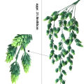 3Pcs   Flower Hops Vine Garland Plant  Hang Vine Greenery For Indoor Outdoor Front Porch Flower Decor. 