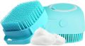 Silicon Bath Body Brush | Body Scrub Sponges With Soap Dispenser Bath Brush | 2 in 1 Soft Bath Sponge Shower Brush for Man, Women. 