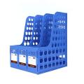 Multi-function Plastic Storage Hanger 3 Section Divider File Paper Magazine Rack Holder Office Home Desktop Book Box Bookshelf. 