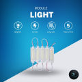 05 PCS LED Module white Light COB LED Fancy Injection LED Capsule White Light Waterproof DC 12V Used in Car Bike & Decoration. 