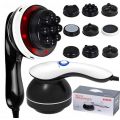 Handheld-Cellulite Massager, Body Sculpting-Machine Full Body Massager Hand Held Back-Massager Electric Foot Massager, Body Shaper for Women, Celulitis-Remover Machine with 4 Massage Wand Attachment. 