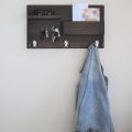 Wooden Key Hanger/Wall Mount Key & Coat Holder. 