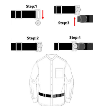 Black%20Tuck-It%20Belt%20Shirt%20Support%20%E2%80%93%20Slim%20Fit%20for%20Men%20&%20Women,%20Stay%20Tucked%20-%20Image%204