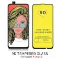 Huawei Y9 Prime 2019 Screen Protector 9D Glass Full Glue Edge to Edge Cover Glass - Black. 