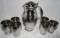Stainless Steel Water Set - Silver. 