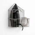 Metal Wire Iron Holder - Wall Mounted Istari Stand - Mazboot aur Modern Design. 
