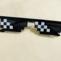 Thug life Glasses 6 bits Both sides for  Adults and Kids, Thug Glasses, Thug Glasses in Black Colour. 