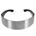【wenfangdianpu】Round Futuristic Robot Party Glasses Narrow Men Colorful Lens Visor. 