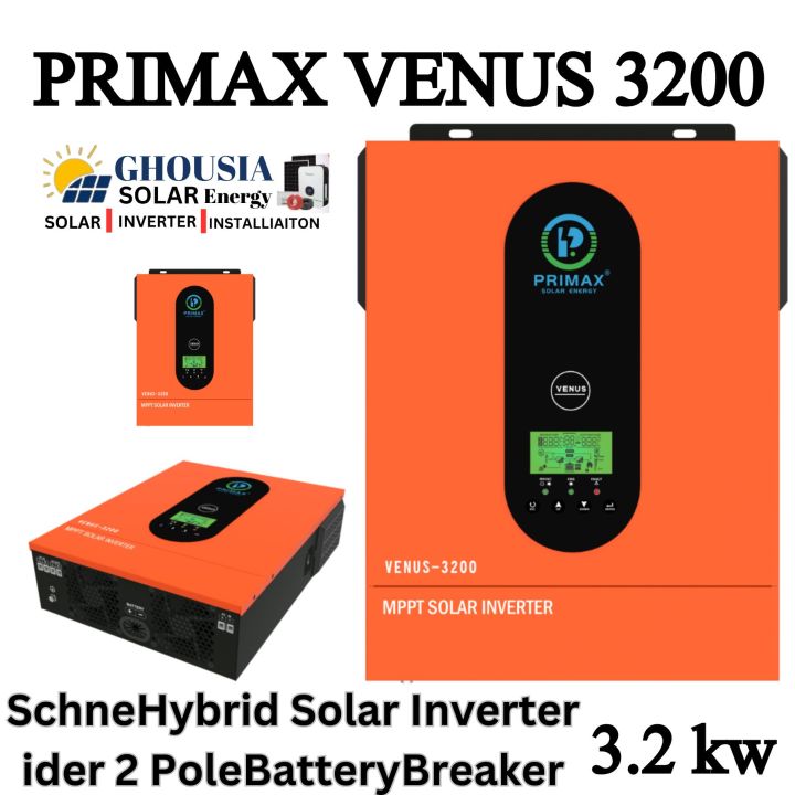 PRIMAX VENUS 3200 Hybrid Solar Inverter 3200W 24V MPPT