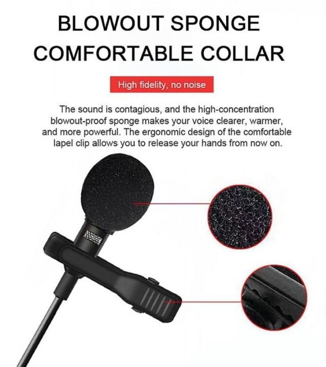 New Collar Mic For Youtube&Tiktok With 2Meter Long Wire And Clip|Best Collar Mic For Youtube,Tiktok,Travelling And Much More|Collar Mic for Tiktok