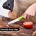 Paring Knife, Stainless Steel Peeling Knife, Fruit and Vegetable Knife, Ergonomic Handle Travelling Knife, Folding Knife different Variants. 
