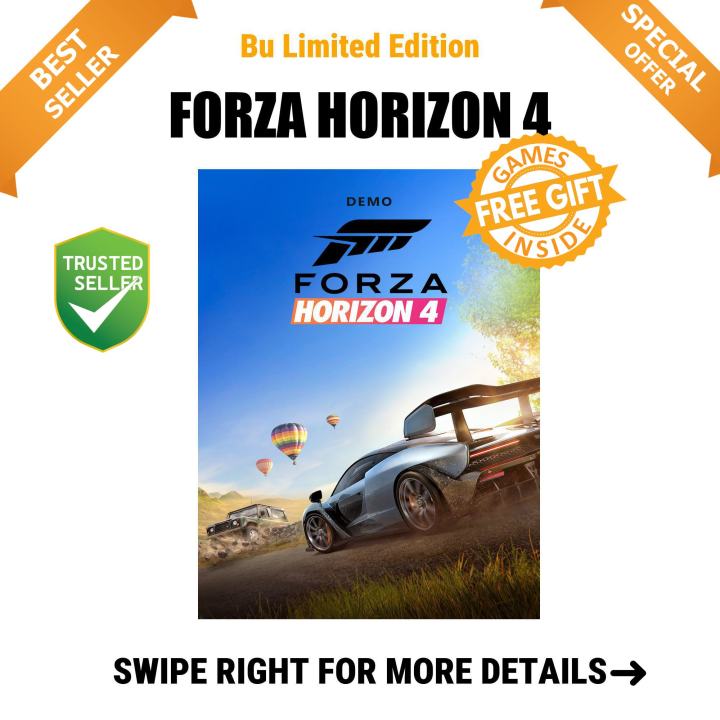 FORZA HORIZON 4 - GAME FOR PC (GOOGLE DRIVE/ MEDIAFIRE) - QR CODE